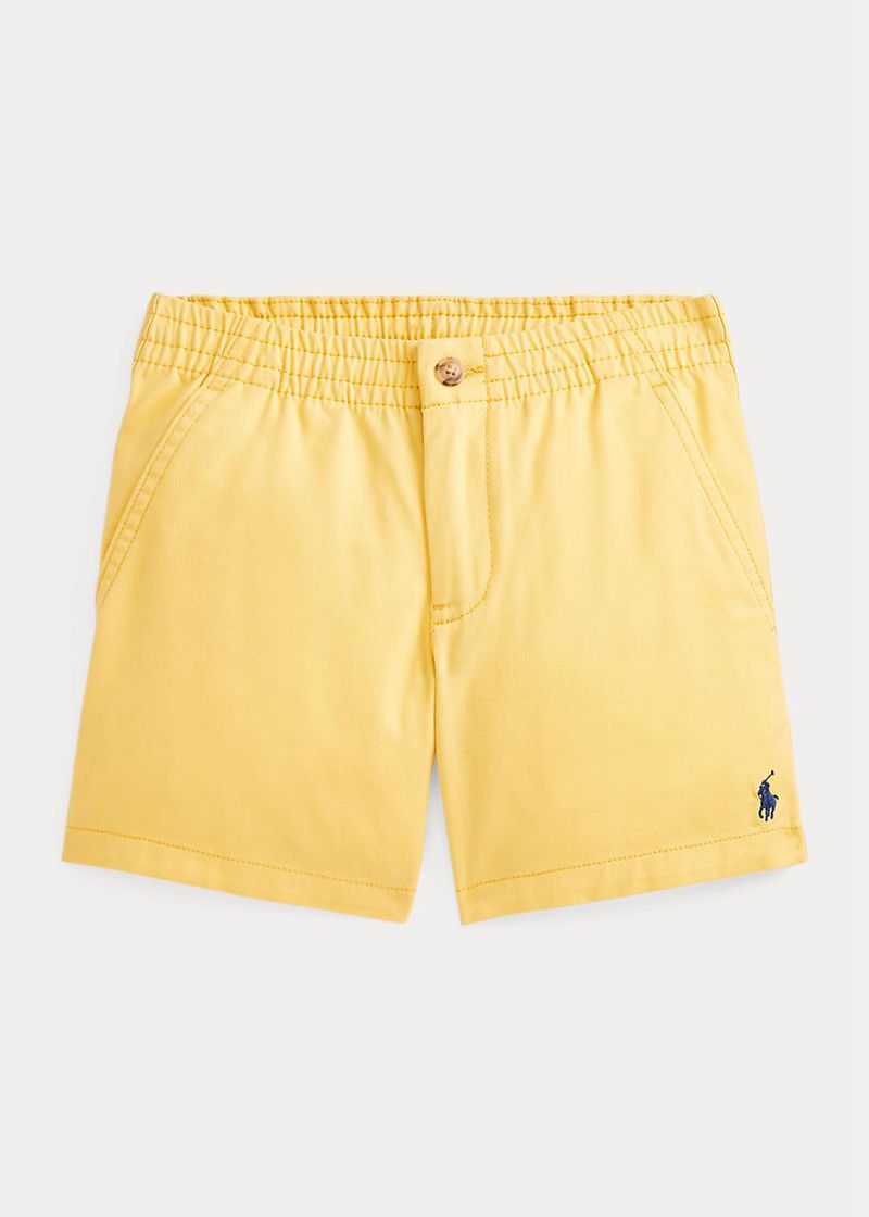 Shorts Polo Ralph Lauren Niño 1.5-6 Años Polo Prepster Flex Abrasion Twill Chile Amarillo DFNMQ-5478